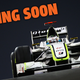 A photo of the Brawn GP F1 car in Abu Dhabi.